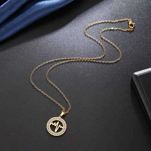 Retail Price R999 TITANIUM (NEVER FADE) "HEARTBEAT" Necklace 45cm (SILVER ONLY)
