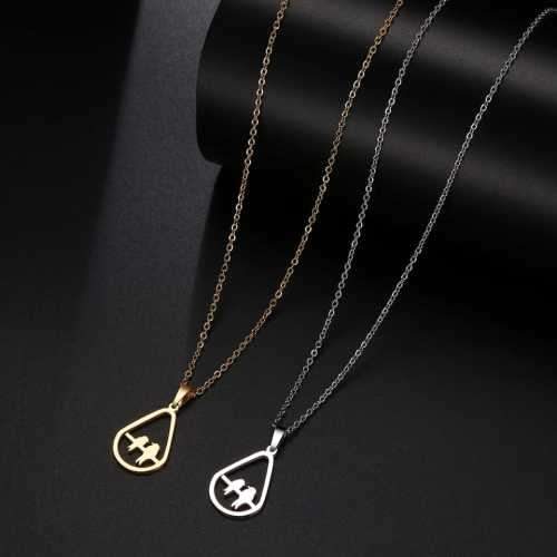 TITANIUM (NEVER FADE) BIRDS Necklace 45cm (SILVER ONLY)