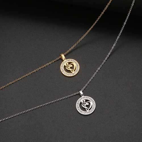 Retail Price R999 TITANIUM (NEVER FADE) HEART MUSIC NOTE Necklace 45cm (SILVER ONLY)