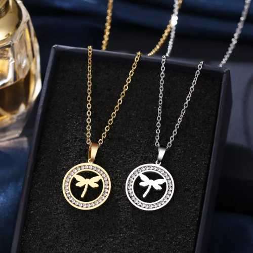 Retail Price R999 TITANIUM (NEVER FADE) DRAGONFLY Necklace 45cm (SILVER ONLY)