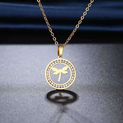 Retail Price R999 TITANIUM (NEVER FADE) DRAGONFLY Necklace 45cm (SILVER ONLY)