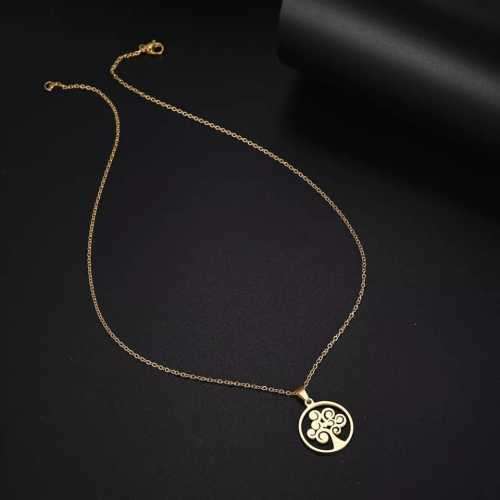 TITANIUM (NEVER FADE) TREE Necklace 45cm (SILVER ONLY)