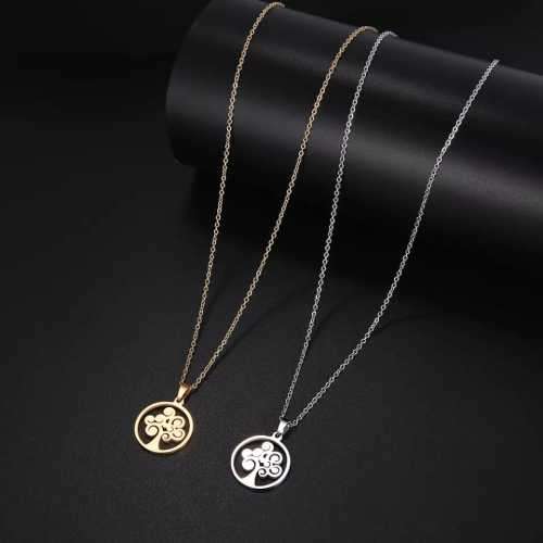 TITANIUM (NEVER FADE) TREE Necklace 45cm (SILVER ONLY)