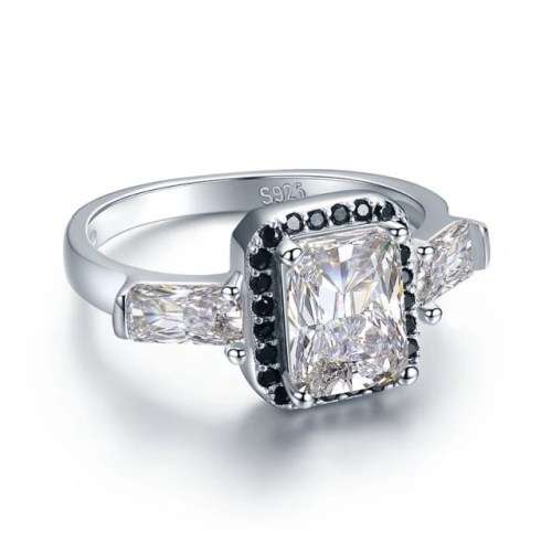 *CLEARANCE SALE*  2.0CT SOLID 925 STERLING SILVER RING SIZE 9 US