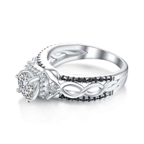 Retail Price R2899 1.5CT SOLID 925 STERLING SILVER RING SIZE 8 US