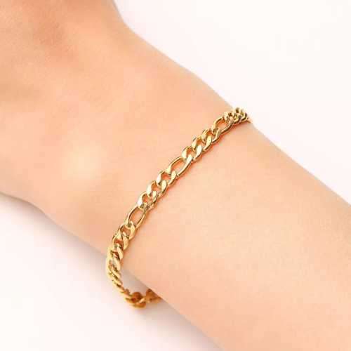 TITANIUM (NEVER FADE) PLAIN Bracelet 20cm (SILVER ONLY)