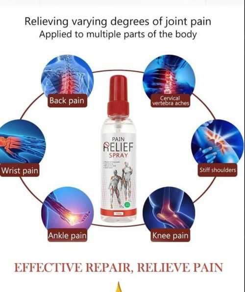 FAST AND EFFECTIVE PAIN RELIEF SPRAY