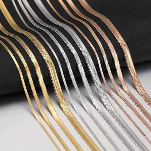 Retail Price R1399 TITANIUM (NEVER FADE) BLADE SNAKE  Necklace 45cm Length & 2mm Width (SILVER ONLY)