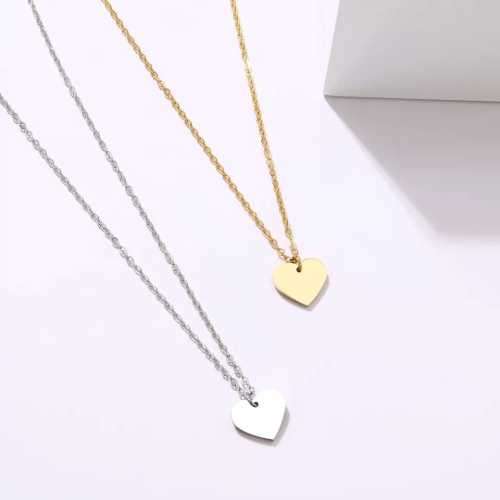Retail Price R999 TITANUIM (NEVER FADE) SOLID HEART Necklace 45cm (SILVER ONLY)
