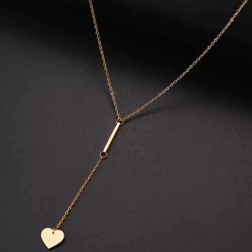 Retail Price R1399 TITANIUM (NEVER FADE) SOLID HEART Necklace  (GOLD ONLY)