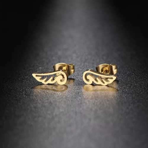 Retail Price R649 TITANIUM (NEVER FADE) ANGEL WINGS Earrings (GOLD ONLY)