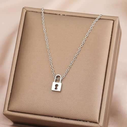 Retail Price R1099 TITANIUM (NEVER FADE) LOCK Necklace 45 cm (SILVER ONLY)
