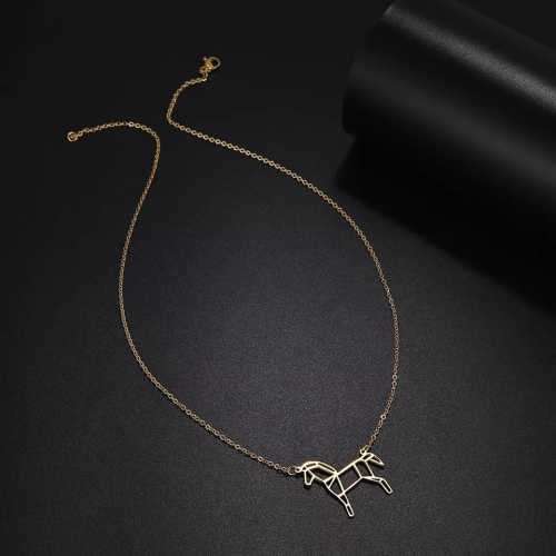 Retail Price R999 TITANIUM (NEVER FADE) HORSE Necklace 45 cm (SILVER ONLY)
