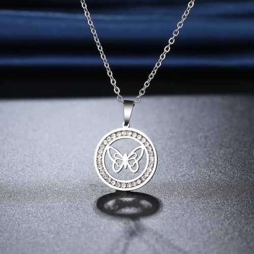 Retail Price R999 TITANIUM (NEVER FADE) BUTTERFLY Necklace 45 cm (SILVER ONLY)