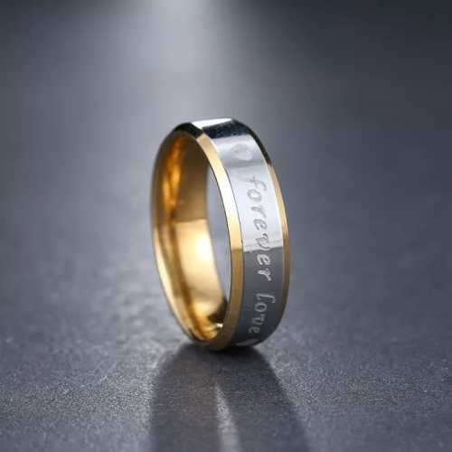 Retail Price R1399 TITANIUM (NEVER FADE) FOREVER LOVE Ring  SIZE 9 US