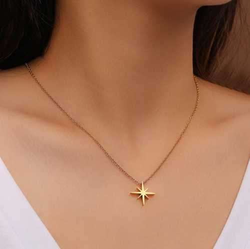 Retail Price R999 TITANIUM (NEVER FADE) STAR Necklace 45cm (SILVER ONLY)