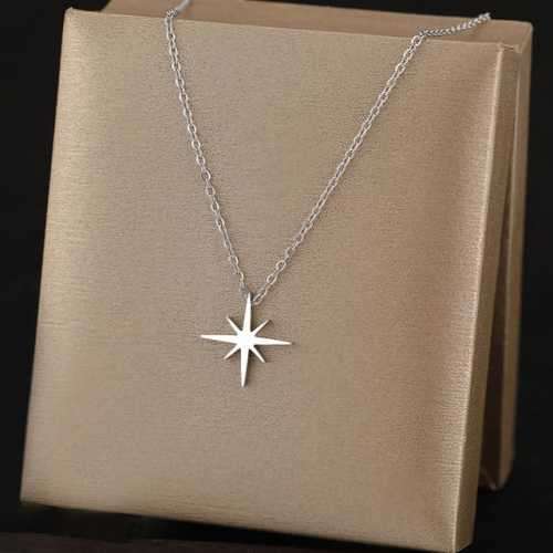 Retail Price R999 TITANIUM (NEVER FADE) STAR Necklace 45cm (SILVER ONLY)