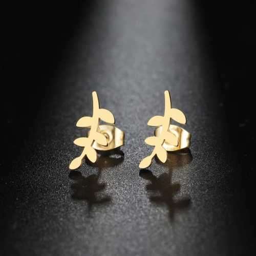 Retail Price R699 TITANIUM (NEVER FADE) LEAF Earrings (GOLD ONLY)