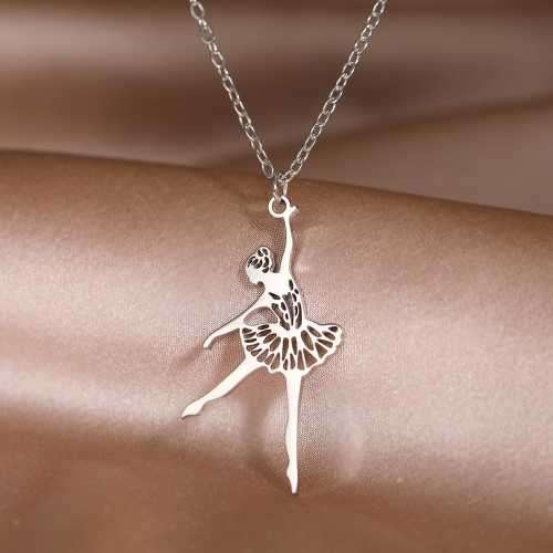 Retail Price R1099 TITANIUM (NEVER FADE) BALLERINA Necklace 45cm (SILVER ONLY)