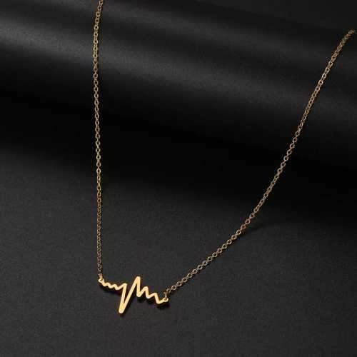 Retail Price R1099 TITANIUM (NEVER FADE) HEARTBEAT Necklace 45cm (SILVER ONLY)