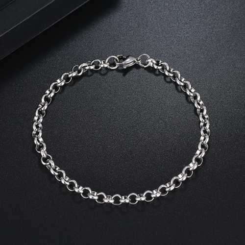 Retail Price R1399 TITANIUM (NEVER FADE) ROLY POLY SILVER  BRACELET 20cm