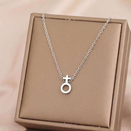 Retail Price R1199 TITANIUM (NEVER FADE) SILVER GENDER SYMBOL Necklace 45cm
