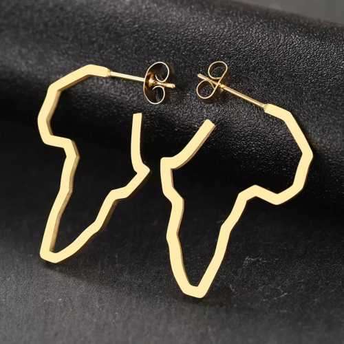 Retail Price R599 TITANIUM (NEVER FADE) SILVER  AFRICA Earrings