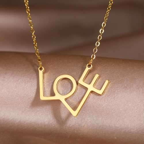 Retail Price R1399 TITANIUM (NEVER FADE) SILVER LOVE Necklace 45cm