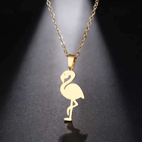 Retail Price R1399 TITANIUM (NEVER FADE) SILVER FLAMINGO Necklace 45cm