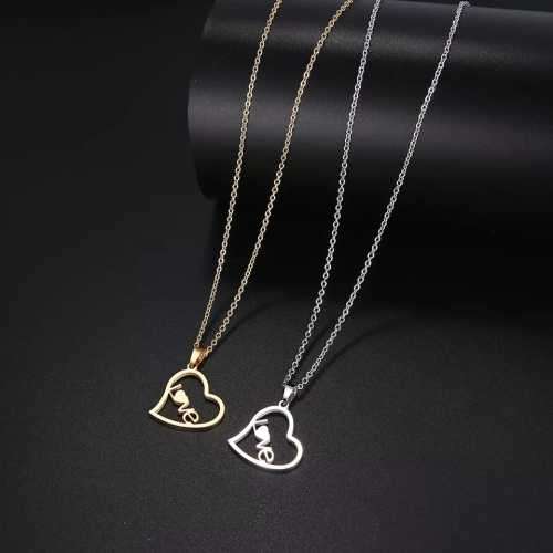 Retail Price R1599 TITANIUM (NEVER FADE) GOLD LOVE HEART Necklace 45cm