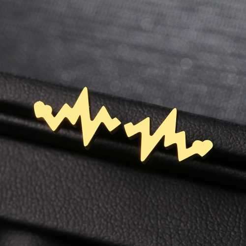 Retail Price R499 TITANIUM (NEVER FADE) SILVER HEARTBEAT HEART Earrings