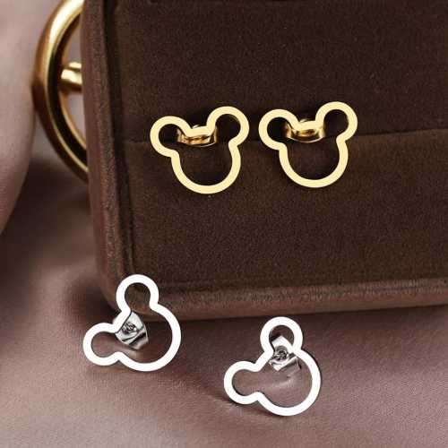 Retail Price R899 TITANIUM (NEVER FADE) GOLD MINNIE MOUSE Earrings