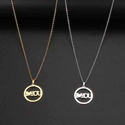 Retail Price R1099 SILVER I LOVE YOU Necklace 45cm TITANIUM (NEVER FADE)