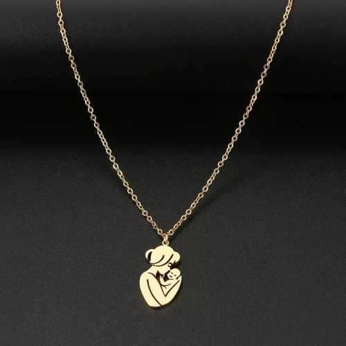 Retail Price R1199 TITANIUM (NEVER FADE) SILVER MOTHER & BABY Necklace 45cm