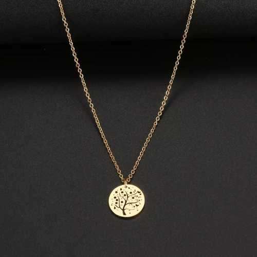 Retail Price R1299 TITANIUM (NEVER FADE) SILVER TREE Necklace 45cm