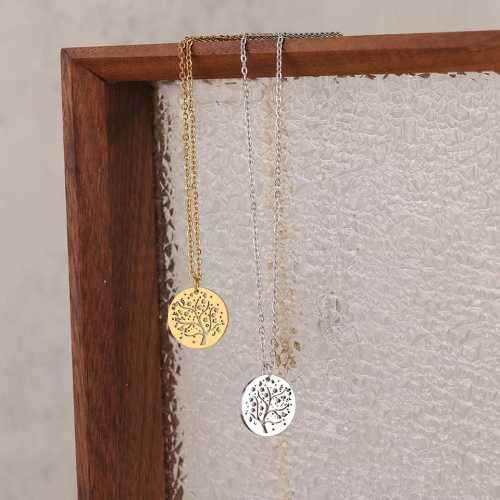 Retail Price R1299 TITANIUM (NEVER FADE) SILVER TREE Necklace 45cm