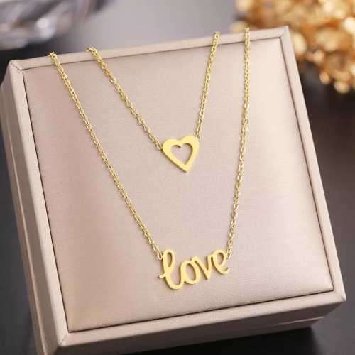 Retail Price R1399 TITANIUM (NEVER FADE) SILVER LOVE HEART Necklace 45cm