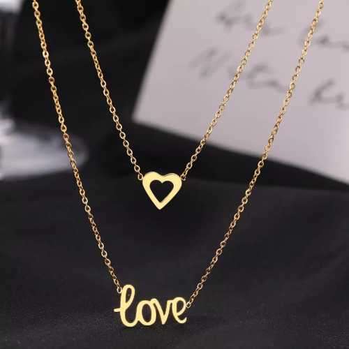Retail Price R1399 TITANIUM (NEVER FADE) SILVER LOVE HEART Necklace 45cm