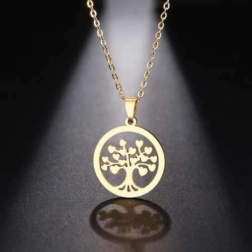 Retail Price R1199 TITANIUM (NEVER FADE) SILVER TREE OF LOVE Necklace 45cm