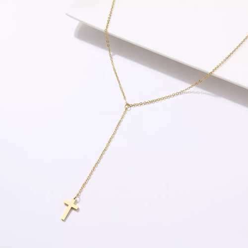 Retail Price R1199 TITANIUM (NEVER FADE) SILVER CROSS Necklace 45cm