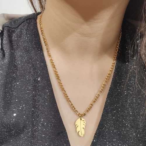 Retail Price R1599 TITANIUM (NEVER FADE) SILVER FEATHER Necklace 60cm