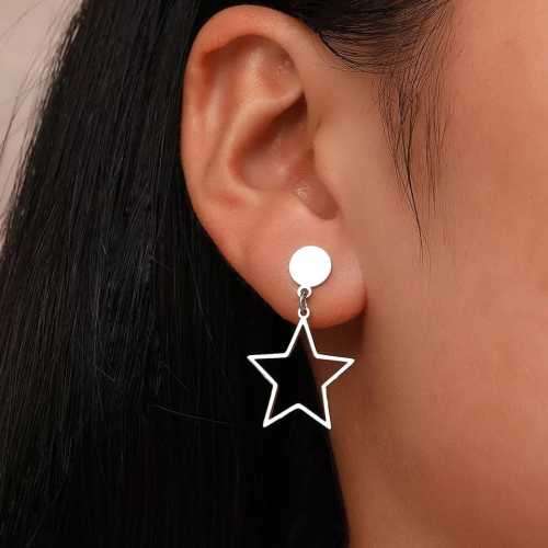 Retail Price R699 TITANIUM (NEVER FADE) SILVER STAR Earrings