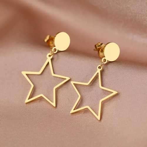 Retail Price R699 TITANIUM (NEVER FADE) SILVER STAR Earrings