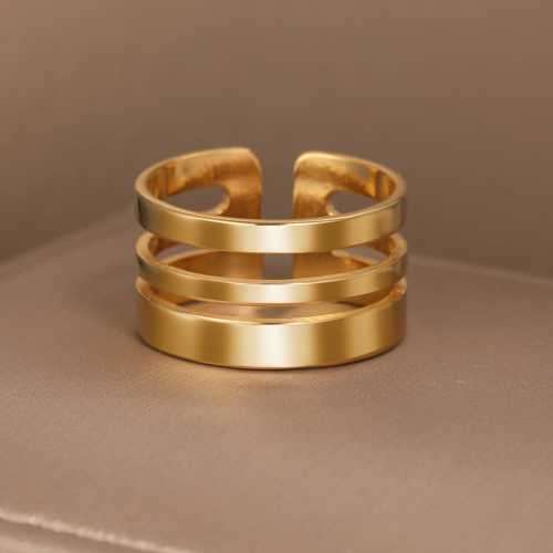 Retail Price R1099 TITANIUM (NEVER FADE) GOLD SOLID Ring Resizeable
