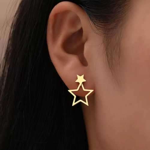 Retail Price R699 TITANIUM (NEVER FADE) SILVER STAR Earrings