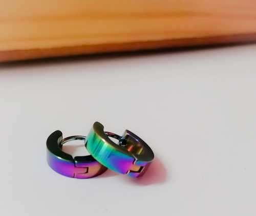 MENS (NEVER FADE) MULTICOLOR EARRINGS