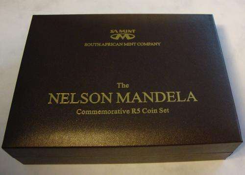 The Magnificent Nelson Mandela Commemorative Coin Set - Limited Edition!