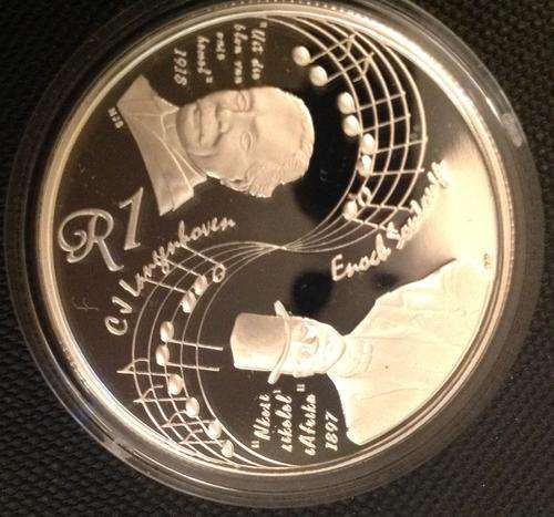 )))) Proof  2009 Silver R1 - National Anthem ((((