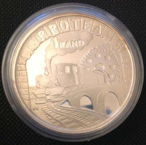 @@@ Proof 1995 Silver R1 - Railways @@@