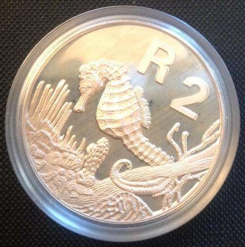!!!!! Proof 1oz Silver 1997 R2 - Seahorse !!!!!